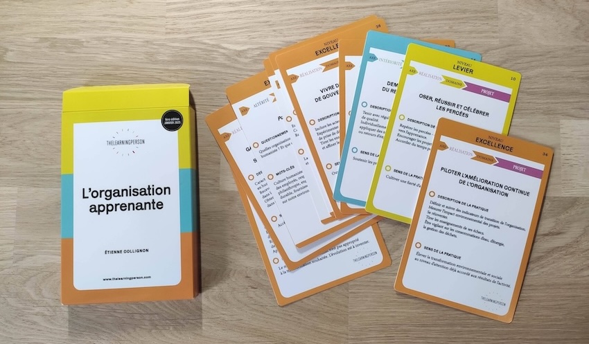 jeu organisation apprenante outil formation 2 schéma explicatif interraction