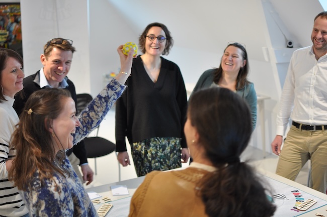 le jeu entre 4 mains