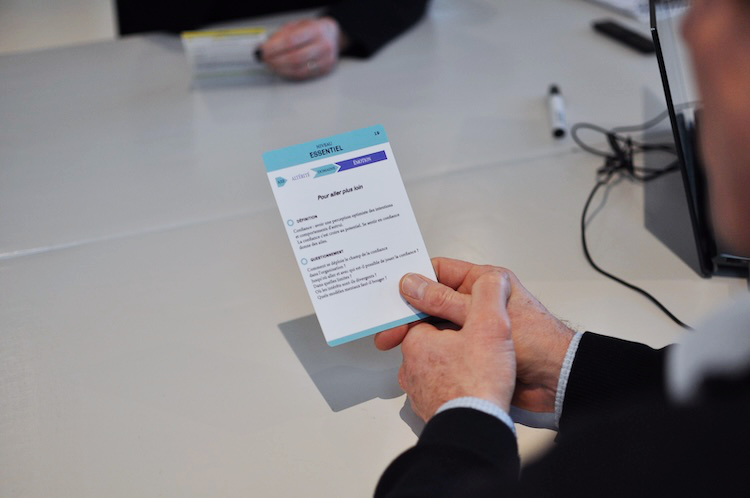 le jeu entre 4 mains